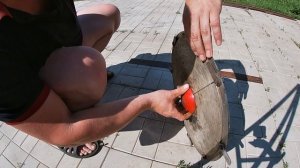 За 1000 руб. Роторная косилка для мотоблока .Самоделка.