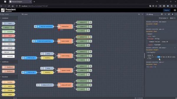 Prescient: How to PING IP ADDRESS Using EXEC NODE | Node-RED