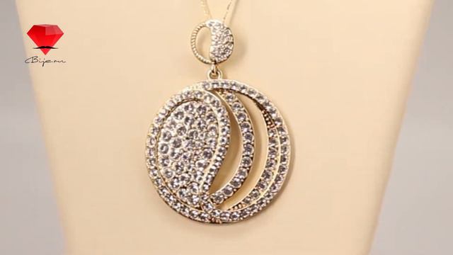Bije.ru: Подвеска в виде медальона с золотым покрытием и кристаллами Swarovski Nimrinen (Нимринен) смотреть онлайн