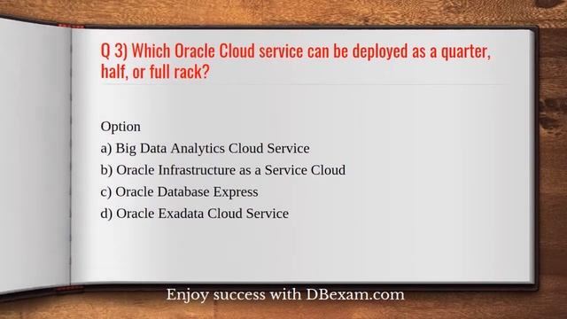 Oracle Exadata 1Z0-338 Certification Exam Preparation Guide and Questions смотреть онлайн