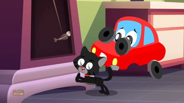 Hickory Dickory Dock | Little Red Car Video For Kids & Babies смотреть онлайн