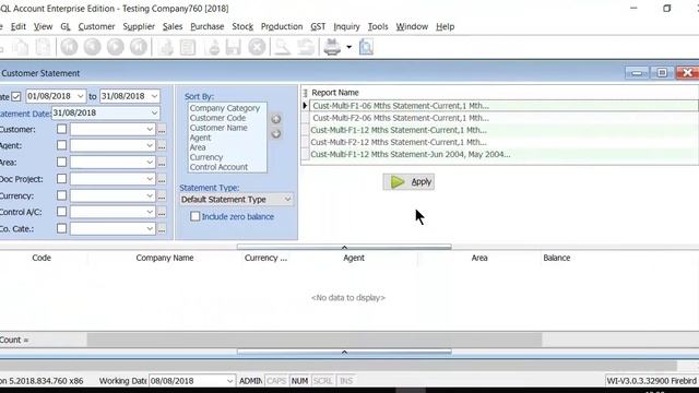 Batch Email Customer Statement смотреть онлайн