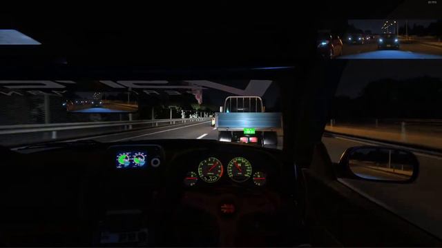 Crazy driving race in traffic | Tokyo Highway | Shutoko revival project #assettocorsa смотреть онлайн