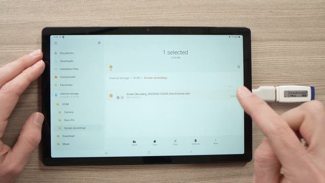 Samsung Galaxy Tab A : How to Transfer Data From Internal Storage to USB Drive смотреть онлайн