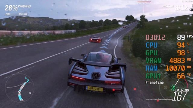 AMD Radeon RX 5500 XT -- AMD Ryzen 3 3200G -- Forza Horizon 4 Benchmark смотреть онлайн