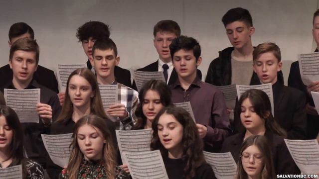 Пение «Царство Бога нашего» - Подростковый хор смотреть онлайн