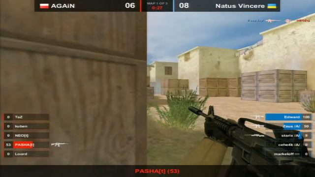 Na`Vi vs AGAiN MSI Beat It! RU 2011 Game 1 смотреть онлайн