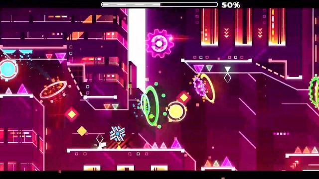 Night Rider by LmAnubis 100% | Geometry Dash смотреть онлайн
