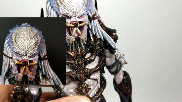 NECA. Alpha Predator figure Repaint. Альфа хищник перекрас фигурки. смотреть онлайн