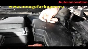 Амортизатор (упор) капота на Nissan Teana 01-02 (обзор, установка)