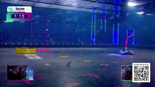 «Наследники Земли» устроили самую непредсказуемую схватку в «Битве роботов» смотреть онлайн