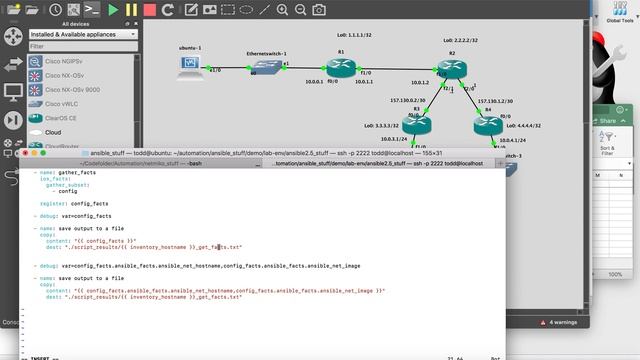Ansible2.5 pull specific data out of debug and save to file смотреть онлайн