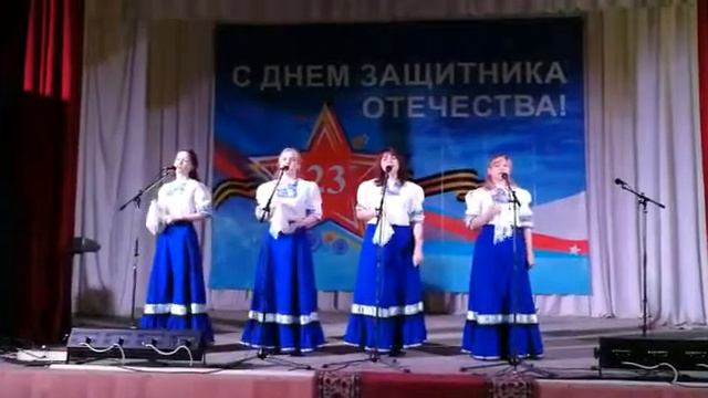 Народный ансамбль казачьей песни "Здорово Дневали" девичий состав с песней "Вьюга" . смотреть онлайн