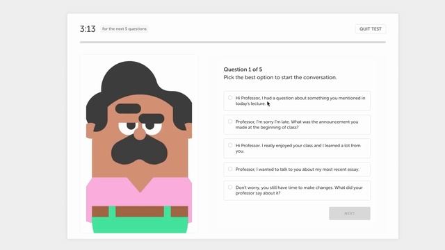 NEW! Interactive Listening task on the DET: Everything you need to know and a sample question смотреть онлайн