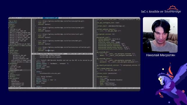 IaC с Ansible от Southbridge: Запуск Ansible по расписанию. Журналирование плейбуков смотреть онлайн