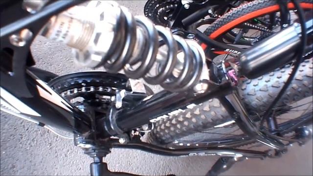 Почему двухподвес лучше других  велосипедов.Он рулит и разруливает!