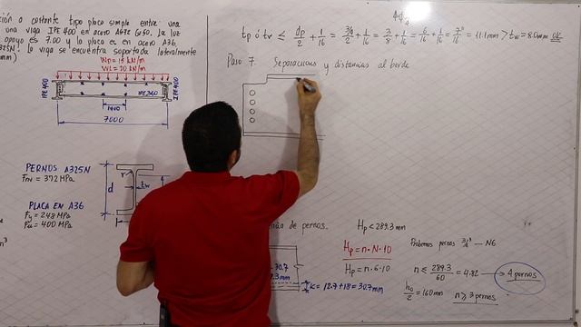 DISEÑO DE CONEXIONES - PARTE 1 - CORTANTE PLACA SIMPLE - PERALTA INGENIERÍA смотреть онлайн
