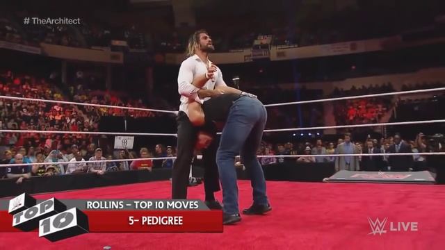 Top 10 Moves of Seth Rollins 2015 смотреть онлайн