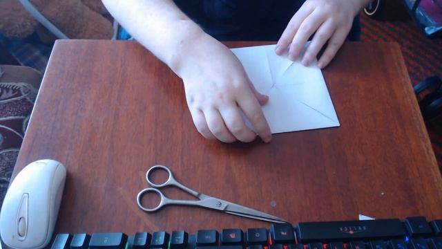 Весенняя поделка в садик / птичка оригами смотреть онлайн