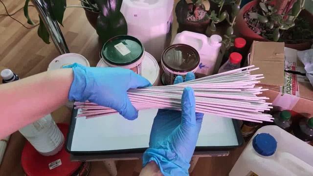 Урок плетения № 8 - Окрашивание эмалью с колером смотреть онлайн