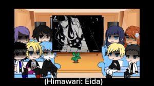 Boruto two blue vortex react to | Borutos friend react to|part 2