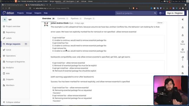 Debian & PopOS Finally Fix Crippling Apt Bug! смотреть онлайн