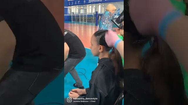 Прическа для бальных танцев (процесс создания) / классический зализ + пучок ракушка смотреть онлайн