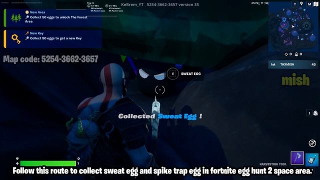 Egg Hunt 2 Space SPIKE TRAP EGG & Sweat Egg | Fortnite Egg Hunt 2 locations space смотреть онлайн