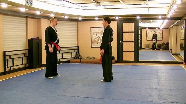 Russian Hapkido for Black belt (1 dan) - Basic trows.AVI смотреть онлайн