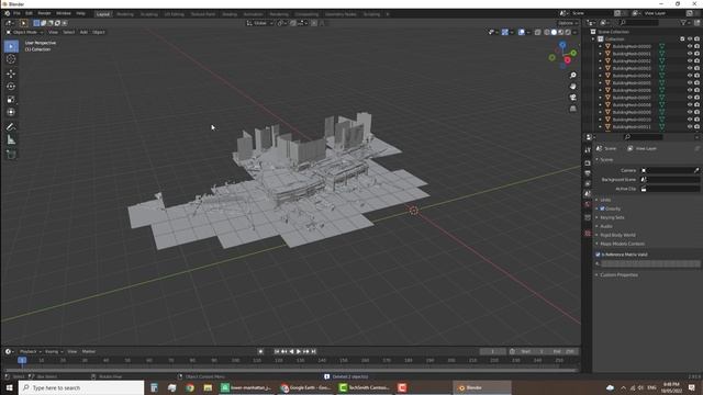 Ripping Google Earth 3D Models - Import into Blender - Part 2 of 3 смотреть онлайн