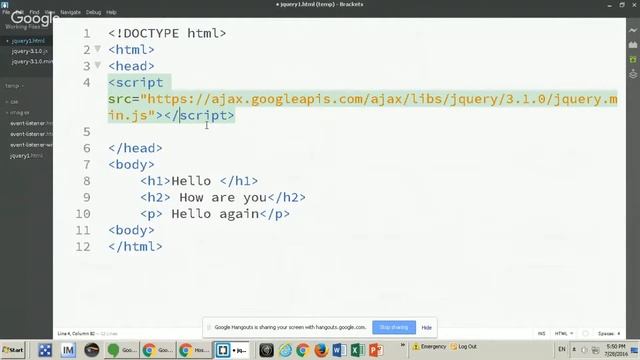 Web 150 Intro to JavaScript & jQuery смотреть онлайн
