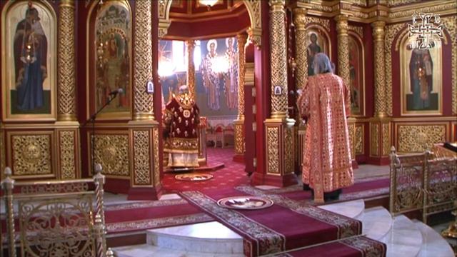 Божественная Литургия в Воскресенском кафедральном соборе - Ханты-Мансийск - 22.04.18г. смотреть онлайн