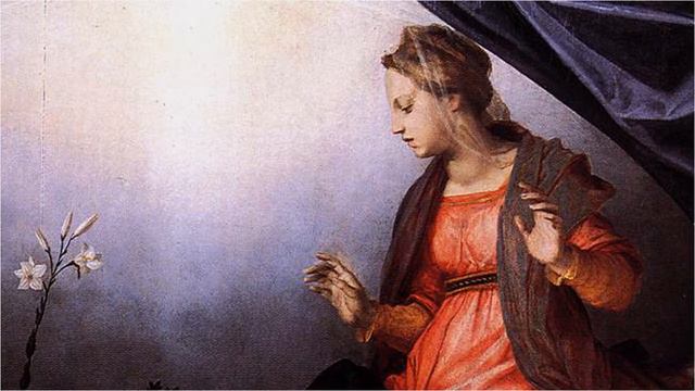 Orlando Gibbons - The Fairest Nymph (Andrea Del Sarto - Annunciazione Della Scala, 1528) смотреть онлайн