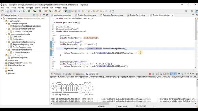 JPQL Pagination With Sorting | Improve Performance | How to use pagination | Spring Boot Data JPA смотреть онлайн