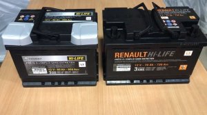 Аккумулятор на РЕНО МЕГАН  60Ач и 70Ач