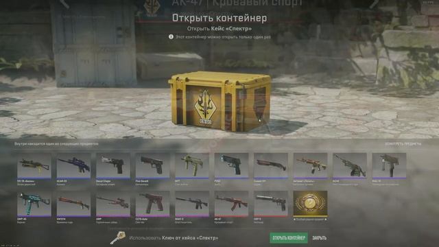 ОТКРЫЛ СТАРЫЕ И ДОРОГИЕ КЕЙСЫ НА 15 000 РУБЛЕЙ , ВЫБИЛ ЭТО ! ХРОМА И СПЕКТР КЕЙСЫ !