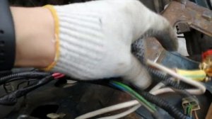 как снять косу ЭБУ инжекторной семерки ВАЗ 2107