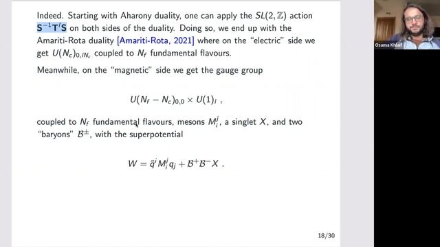 Osama Khlaif - Twisted Indices and IR dualities for 3d \mathcal{N}=2 U(N_c)_{k,k+lN_c} Theories смотреть онлайн