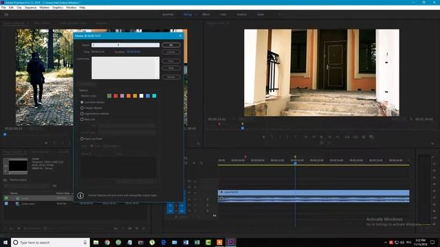 Как использовать Маркеры в Premiere Pro