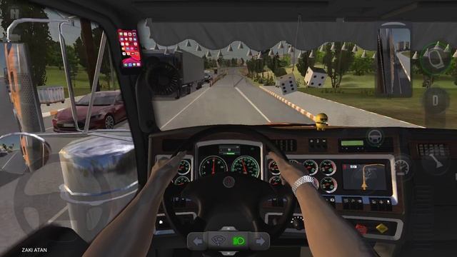 Kenworth T800 Transporting Locomotive | Truck Simulator Ultimate Gameplay смотреть онлайн