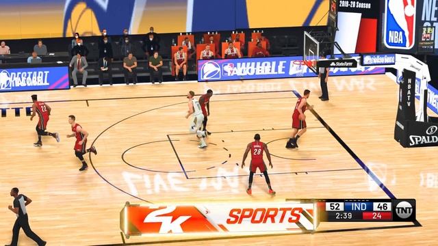 NBA 2K20 Ultra Modded Orlando Bubble Playoffs | Heat vs. Pacers | PC Overhaul смотреть онлайн