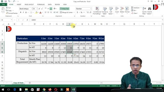 How to Insert Rows and Columns in excel 2016/2013/2010/2007 - In Hindi смотреть онлайн
