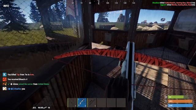 Как научиться стрелять из лука - [Rust/Раст] смотреть онлайн