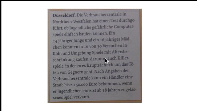 Разбор текста (В1). Немецкий язык смотреть онлайн