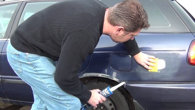Шпатлевка автомобиля с помощью Presto 2K Spachtel fix & fertig смотреть онлайн