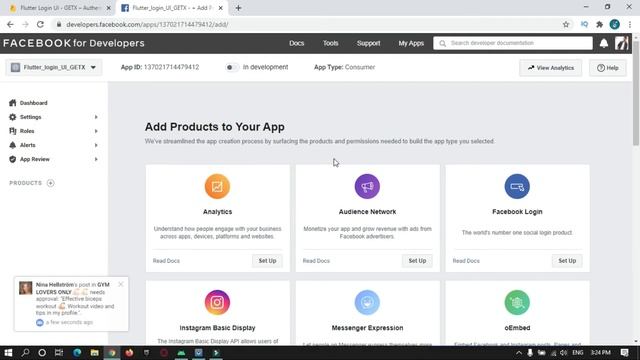 Connect firebase facebook auth to facebook developer console app смотреть онлайн