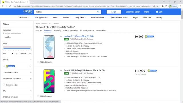 Flipkart Website UI Inside Figma | Figma Tutorial for Beginners | Design in Figma смотреть онлайн