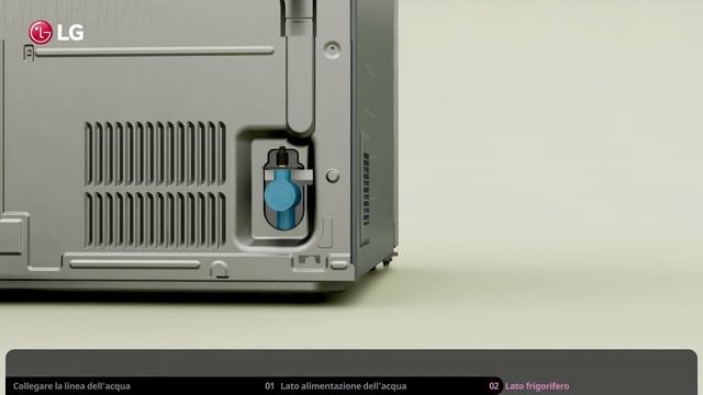 Frigoriferi LG | Collegamento Linea Acqua Modelli Side By Side (ita)