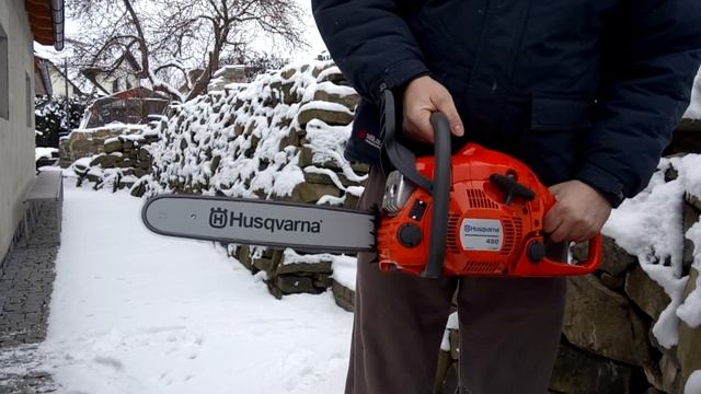 Chainsaw Husqvarna 450 FIRSTSTART