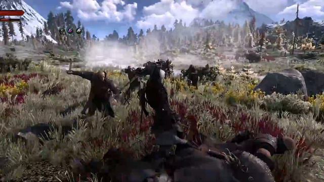 Witcher 3 - Enhanced Edition: Manual Targeting gameplay смотреть онлайн
